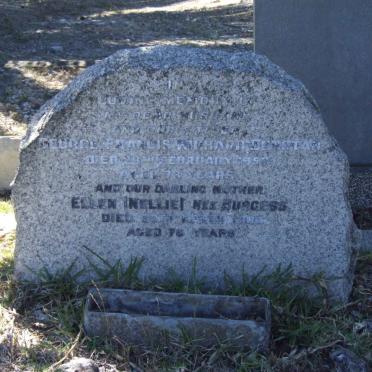 DUNSTAN George Francis Richard -1956 &amp; Ellen BURGESS -1960