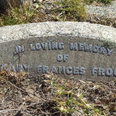 FROOD Mary Frances