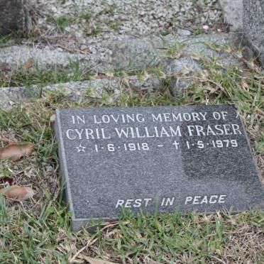 FRASER Cyril William 1918-1979