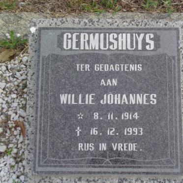 GERMUSHUYS Willie Johannes 1914-1993