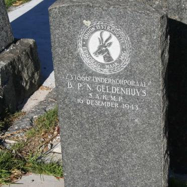 GELDENHUYS B.P.N. -1943