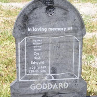 GODDARD Cyril Noel Edward 1949-1980