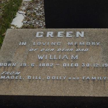 GREEN William 1882-1948