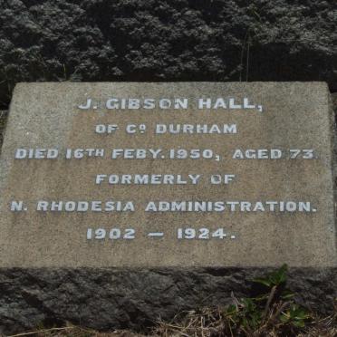 HALL J. Gibson -1950