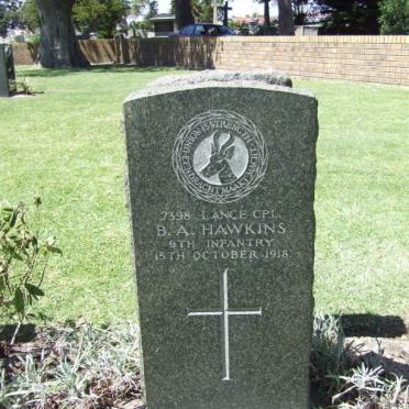 HAWKINS B.A. -1918