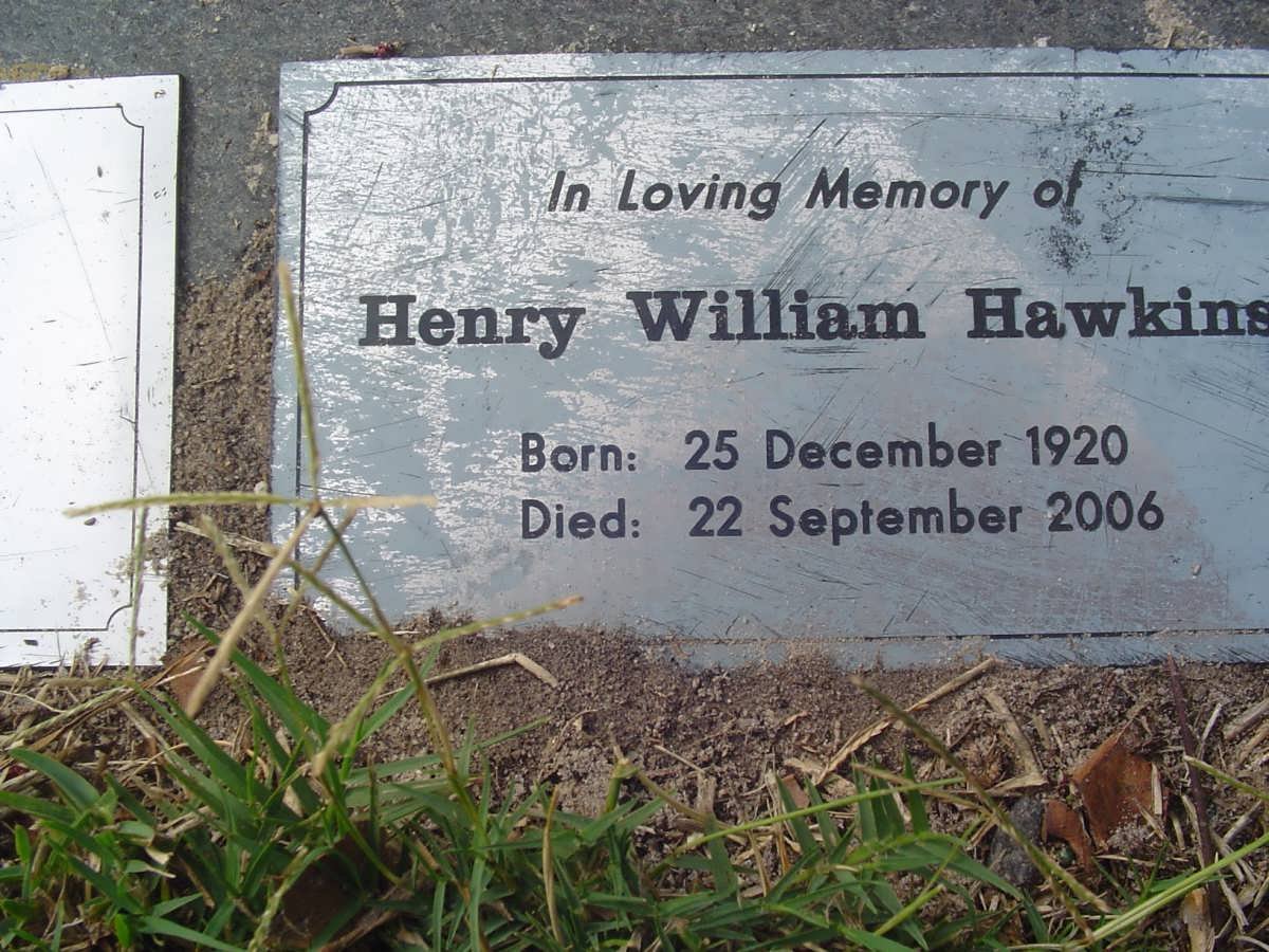 HAWKINS Henry William 1920-2006