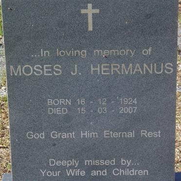 HERMANUS Moses J. 1924-2007