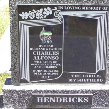 HENDRICKS Charles Alfonso 1966-2002