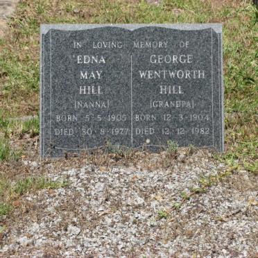 HILL George Wentworth 1904-1982 &amp; Edna May 1905-1977