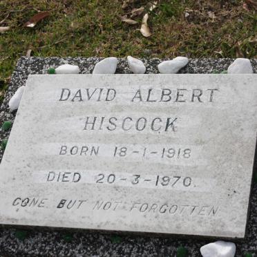 HISCOCK David Albert 1918-1970