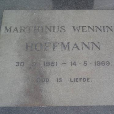 HOFFMANN Marthinus Wenning 1951-1969