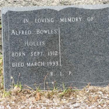 HOLLIS Alfred Bowles 1912-1993