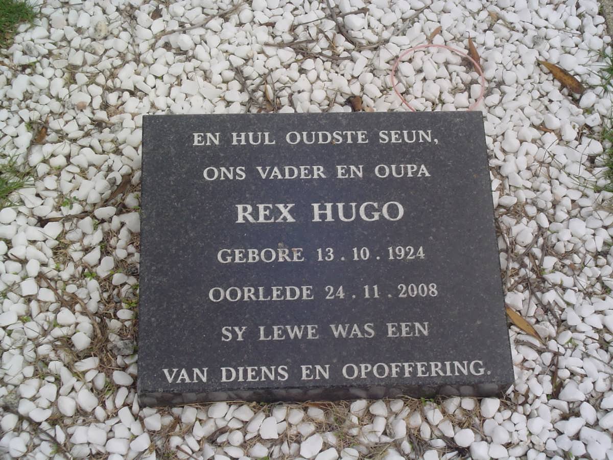 HUGO Rex 1924-2008