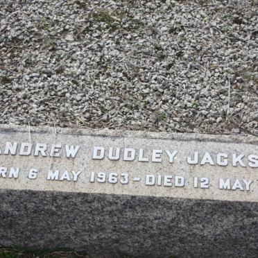 JACKSON Andrew Dudley 1963-1963