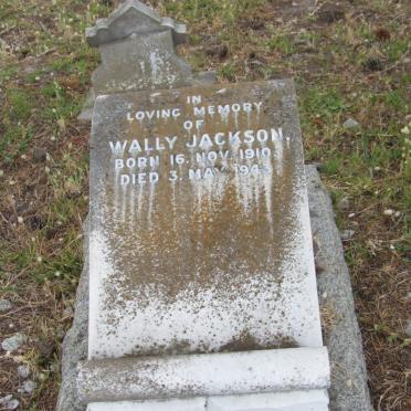 JACKSON Wally 1910-1943
