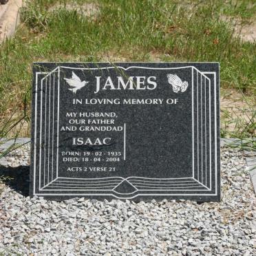 JAMES Isaac 1935-2004