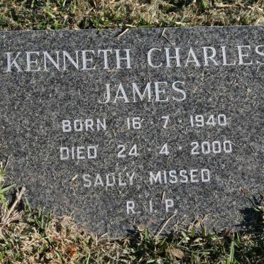 JAMES Kenneth Charles 1940-2000