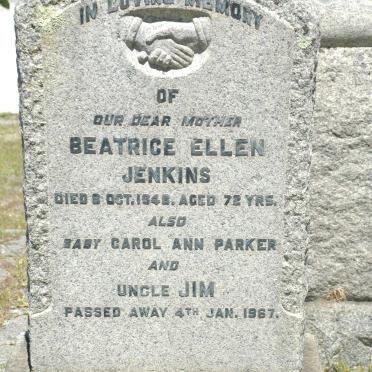 JENKINS Beatrice Ellen -1948 :: PARKER Carol Ann :: JENKINS Jim -1967