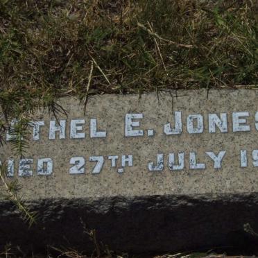 JONES Ethel E. -1950
