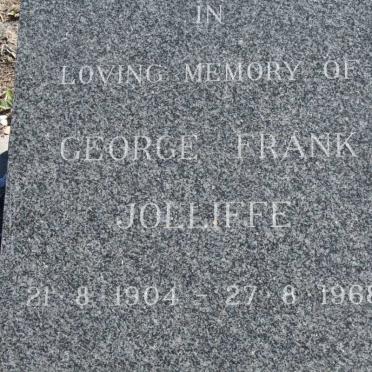 JOLLIFFE George Frank 1904-1968