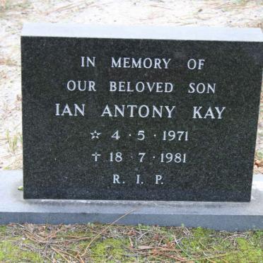 KAY Ian Anthony 1971-1981