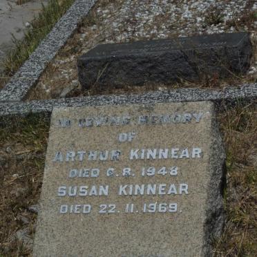 KINNEAR Arthur -1948 &amp; Susan -1969