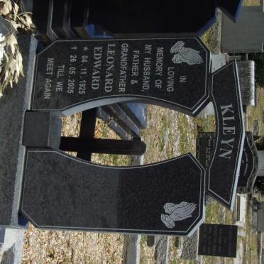 KLEYN Leonard Edward 1925-2005