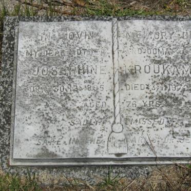 KROUKAMP Josephine 1895-1972