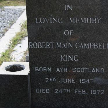 LLOYD Lorna Lavinia 1917-1982 :: KING Robert Main Campbell 1942-1972