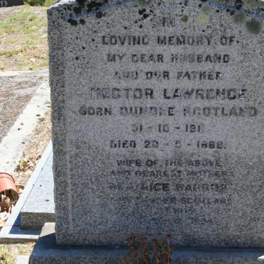 xxLAWRENCE Hector 1911-1968
