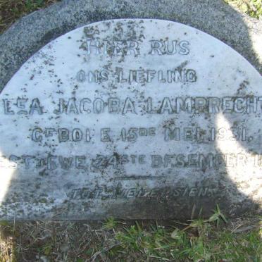LAMPRECHT Lea Jacoba 1931-1931