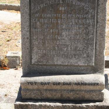 LATEGAN Christoffel Francois -1949 &amp; Elina Maria VAN NIEKERK -1942