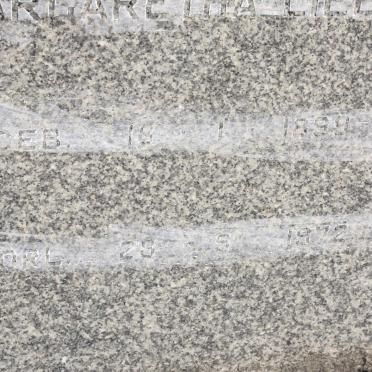 LIEBENBERG Vera Margaretha 1899-1972
