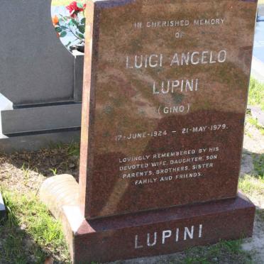 LUPINI Luigi Angelo 1924-1979