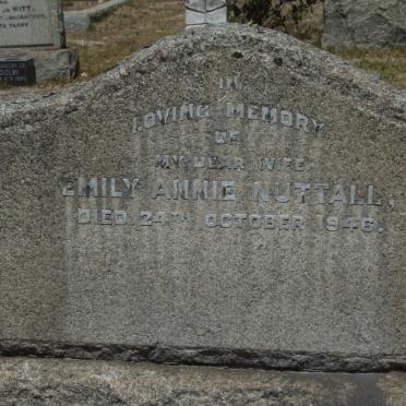 NUTTALL Emily Annie -1946