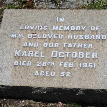 OCTOBER Karel -1961