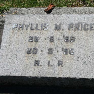 PRICE Phyllis M. 1889-1980