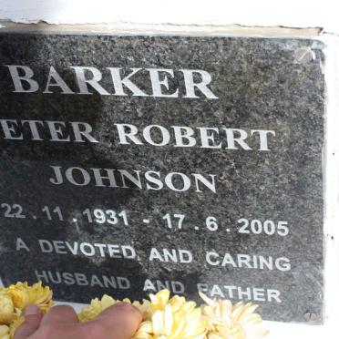 BARKER Peter Robert Johnson 1931-2005