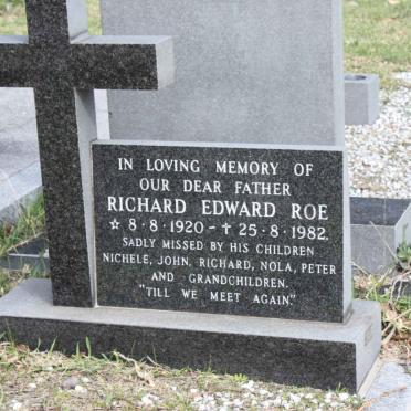 ROE Richard Edward 1920-1982