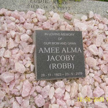 ROBB Eddie -1972 :: JACOBY Amee Alma nee ROBB 1923-2009