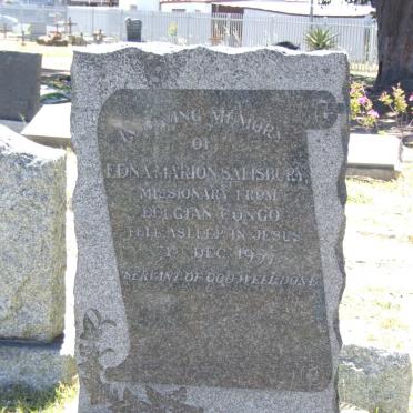 SALISBURY Edna Marion -1957