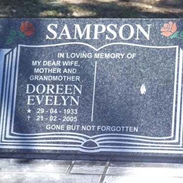SAMPSON Doreen Evelyn 1933-2005