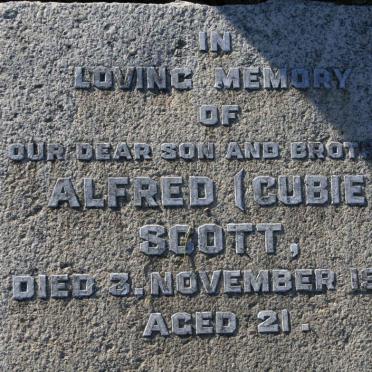 SCOTT Alfred -1947