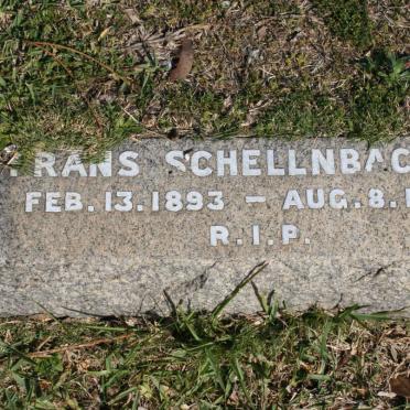 SCHELLNBACHER Frans 1893-1946