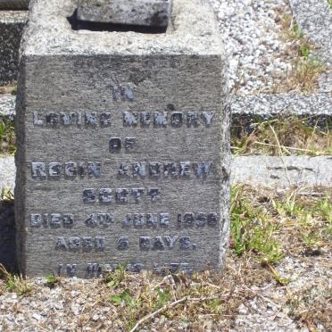 SCOTT Robin Andrew 1956-1956