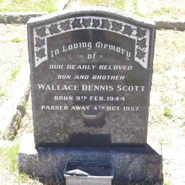 SCOTT Wallace Dennis 1944-1957