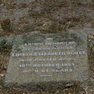 SCOTT Louisa Elizabeth -1957