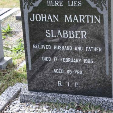 SLABBER Johan Martin -1985