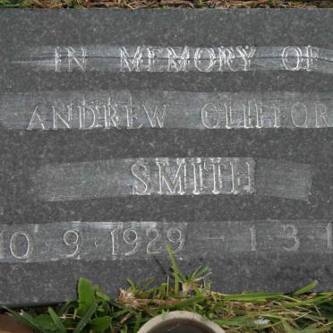 SMITH Andrew Clifford 1929-1991