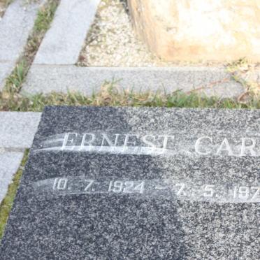 STANGE Ernest Carl 1924-1972